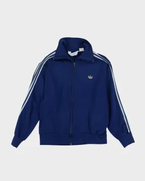 00s Adidas Navy Track Jacket - M