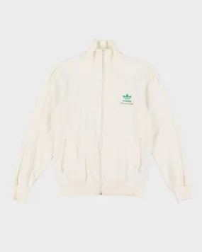 00s Adidas Tournament Edition White Full-Zip Track Jacket - S