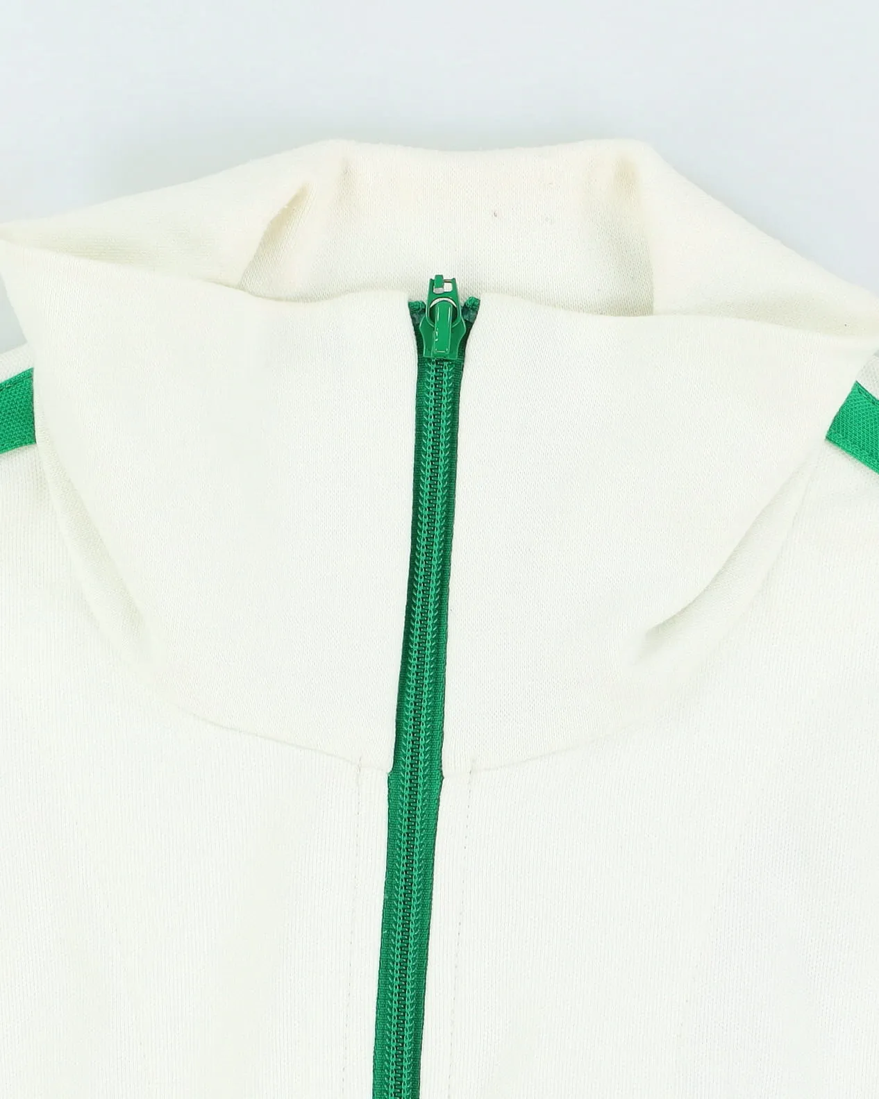 00s Adidas White Stan Smith Vs. Ilie Nastase Tennis Track Jacket - L