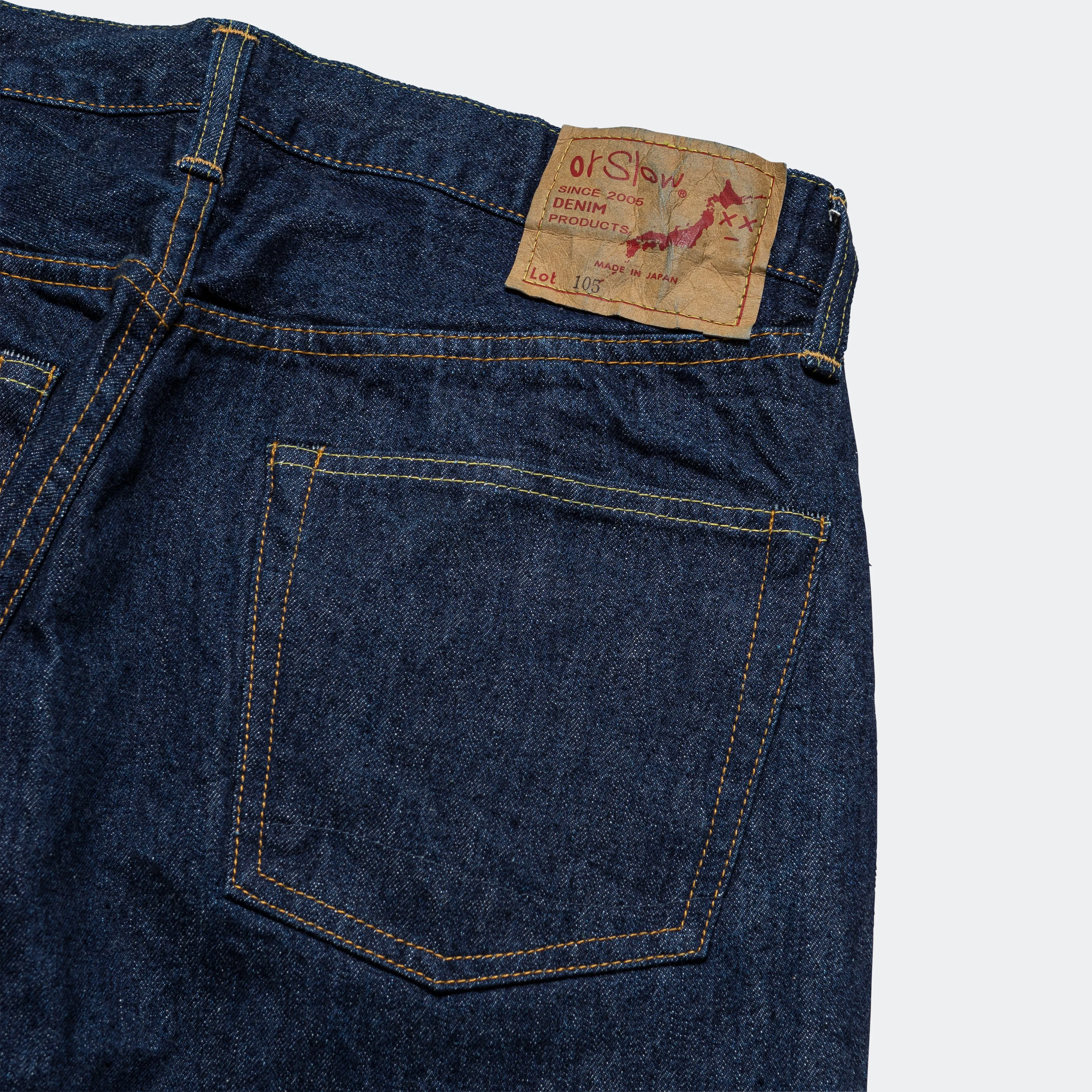 105 Standard Selvedge Denim - One Wash