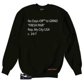 Air Force 1 The Ten Black Off-Days Sweater