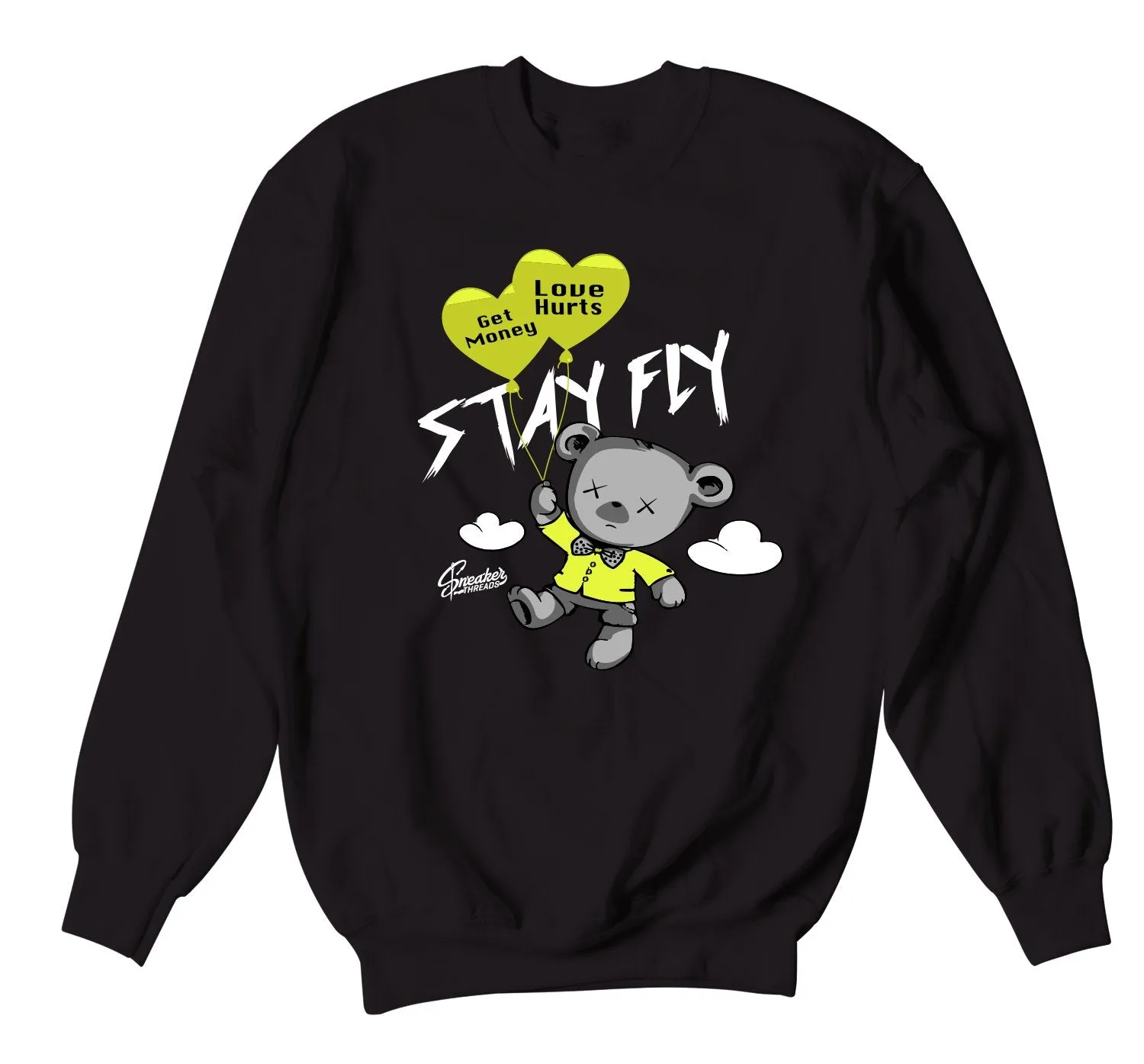 Air Max Neon Volt Money Over Love Sweater