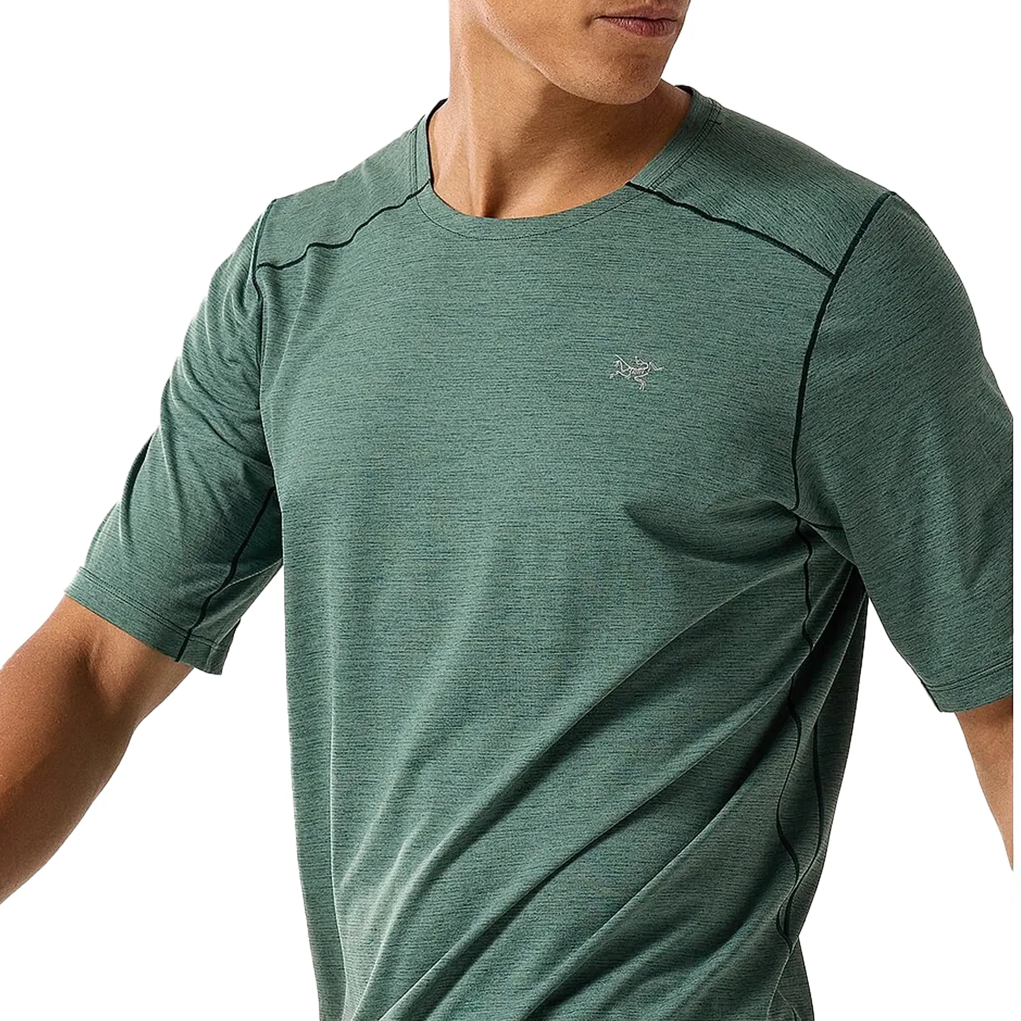 Arc'teryx Cormac Crew Neck Shirt SS Pytheas Heather X00000766402