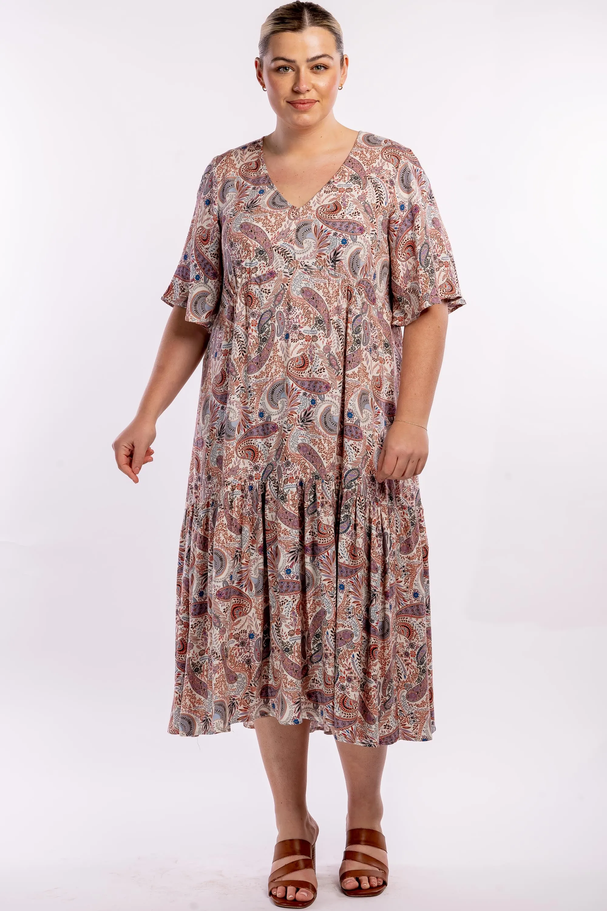 Babooshka Maxi Dress - Paisley - LAST ONE - SIZE XS (12/14)