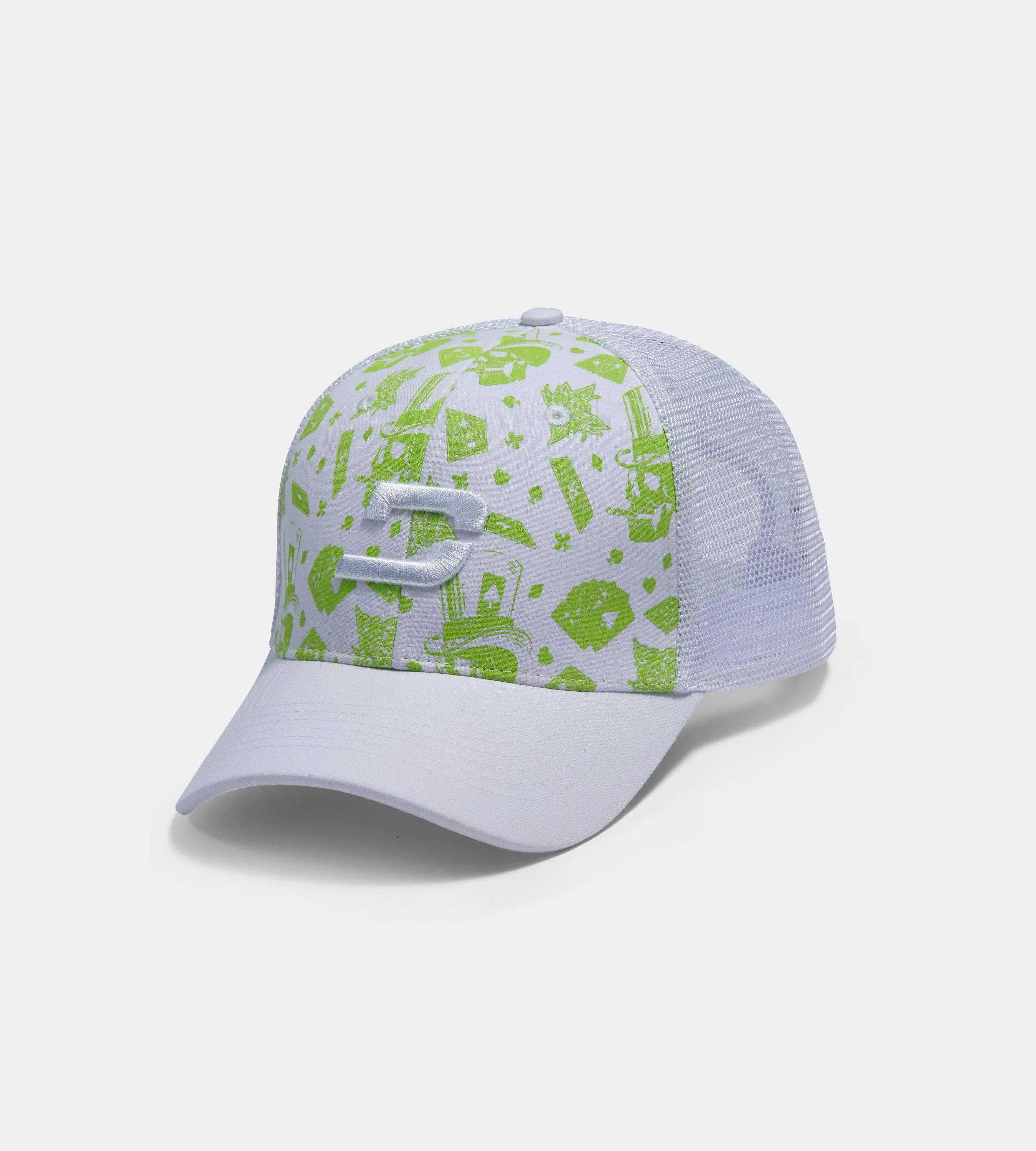 BLACKJACK CAP - WHITE / LIME