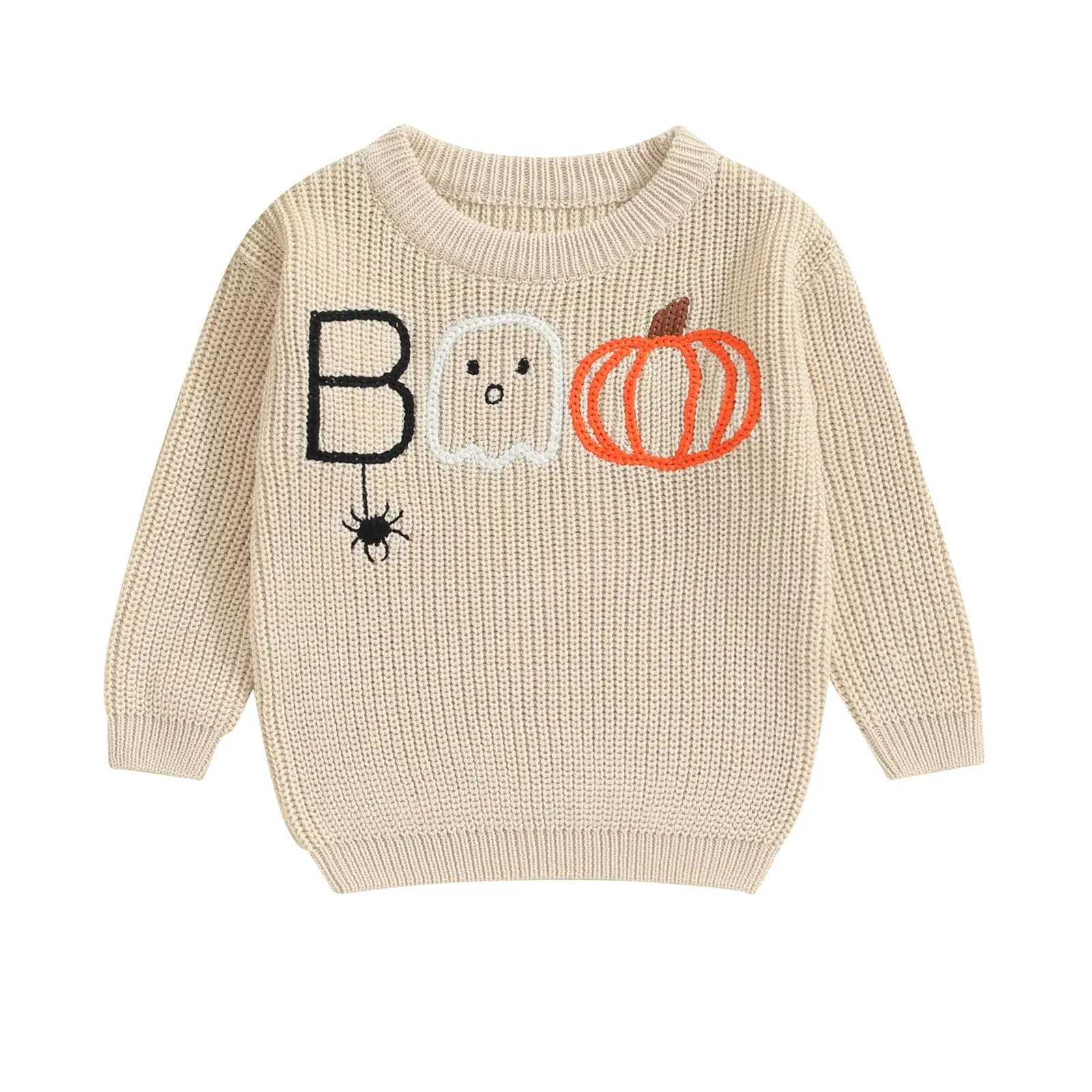 BOO! Baby Boys Girls Halloween Sweaters Ghost to 3T