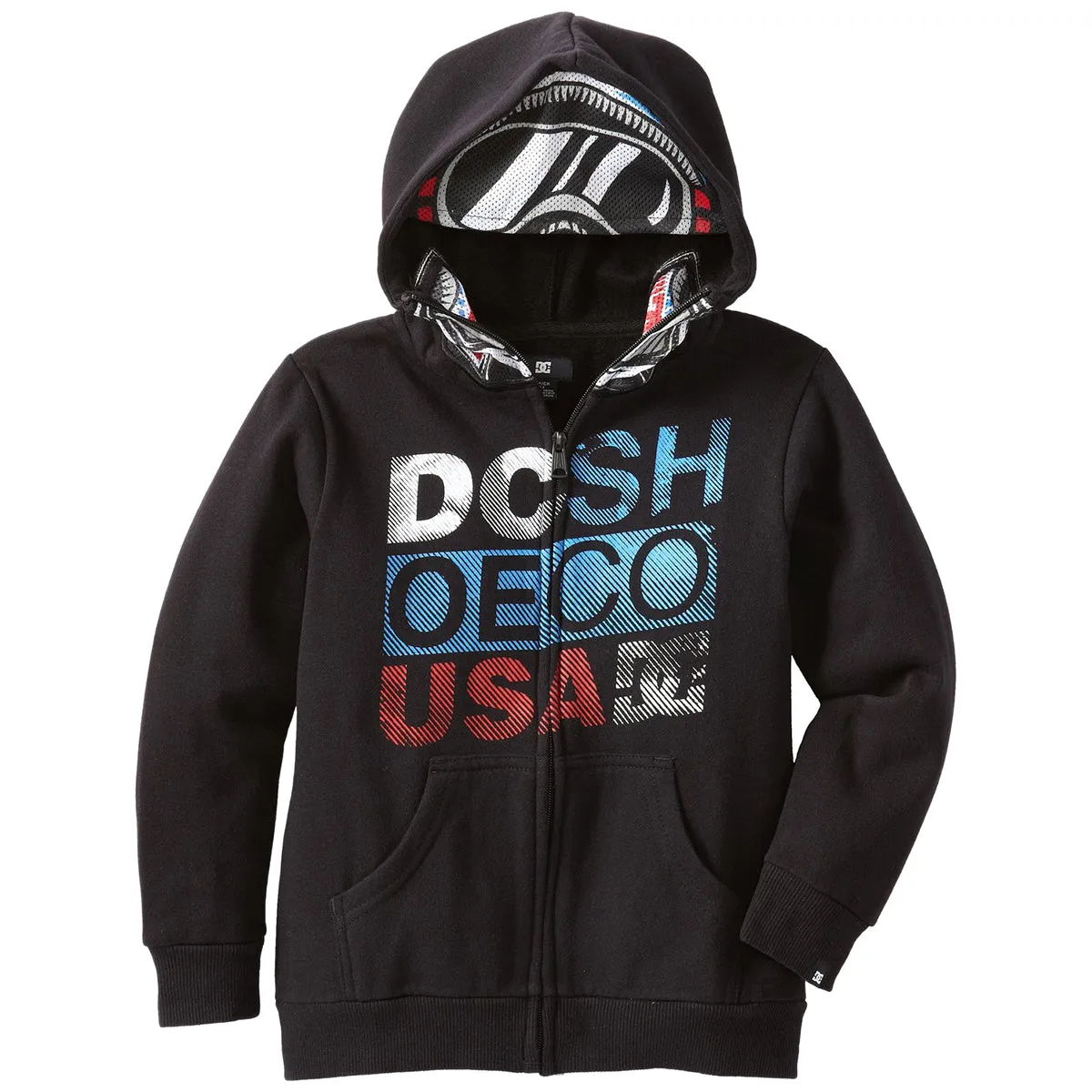 DC Moto Kids Hoody Zip Sweatshirts (New - Flash Sale)