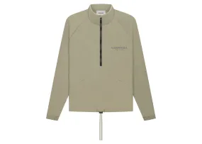 Fear of God Essentials Half Zip Track Jacket Pistachio