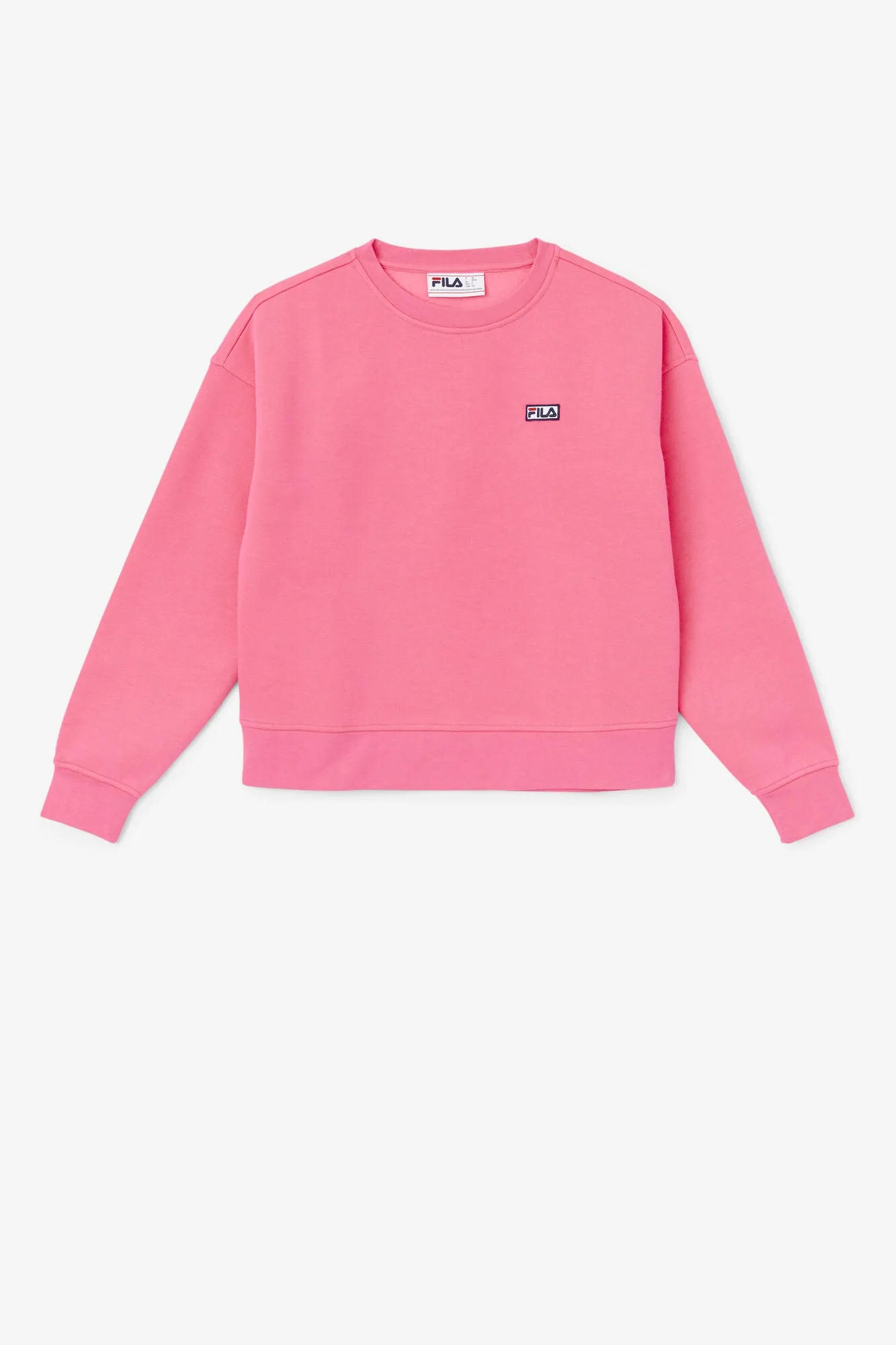 Fila Stina Crewneck Sweatshirt - Knockout Pink