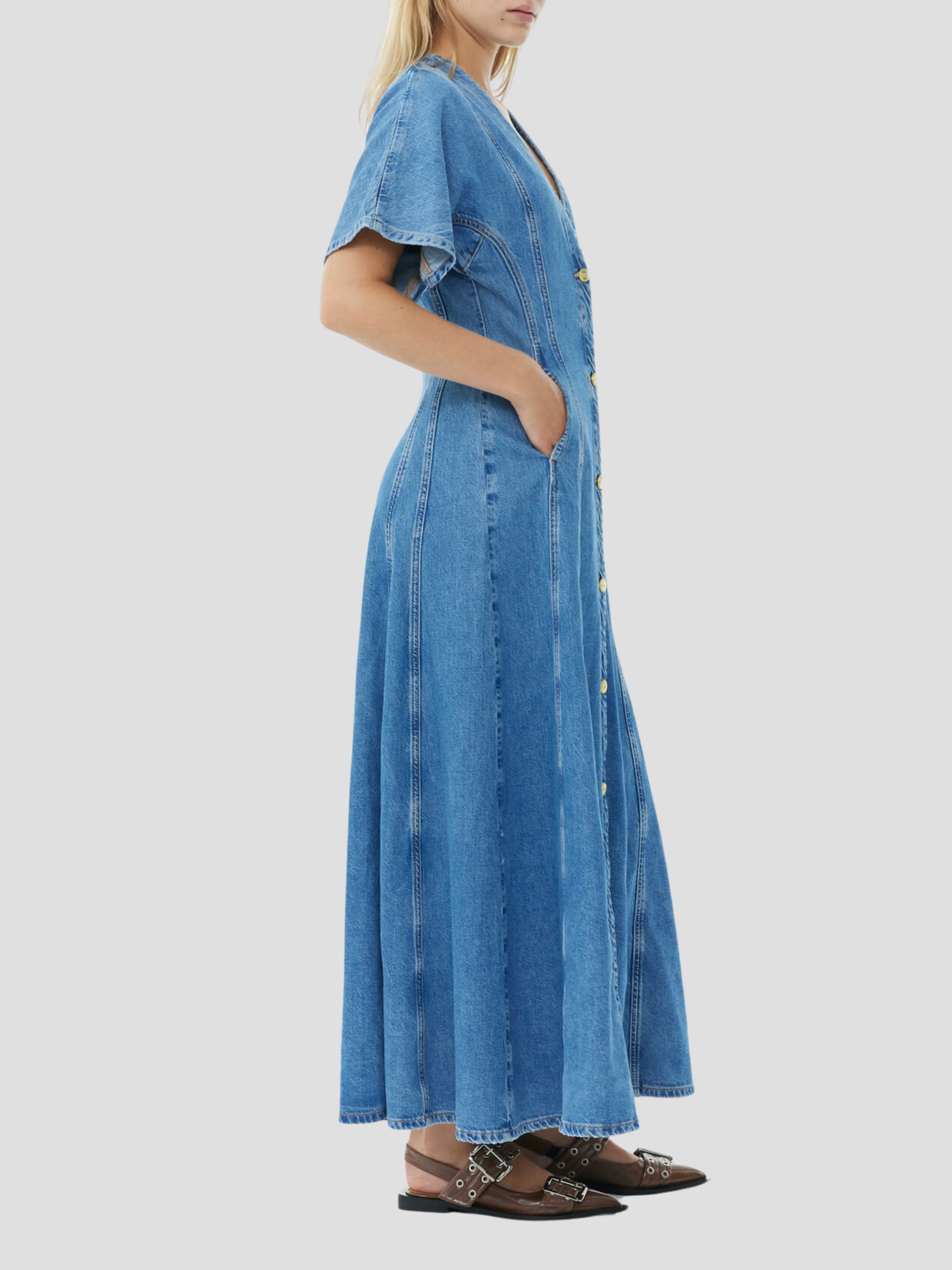 Future Denim Maxi Dress