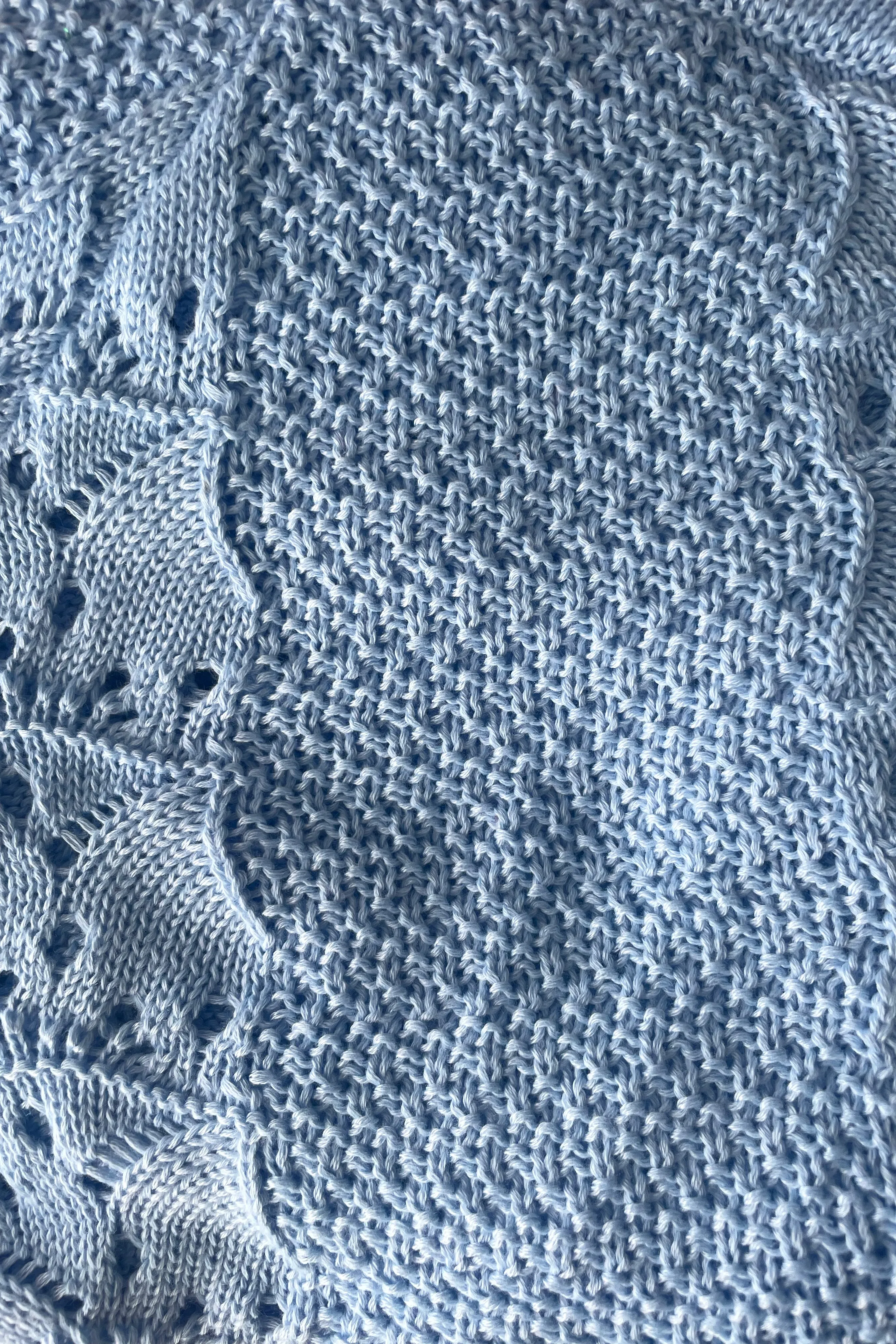 Georgia Knit Jumper - Light Blue