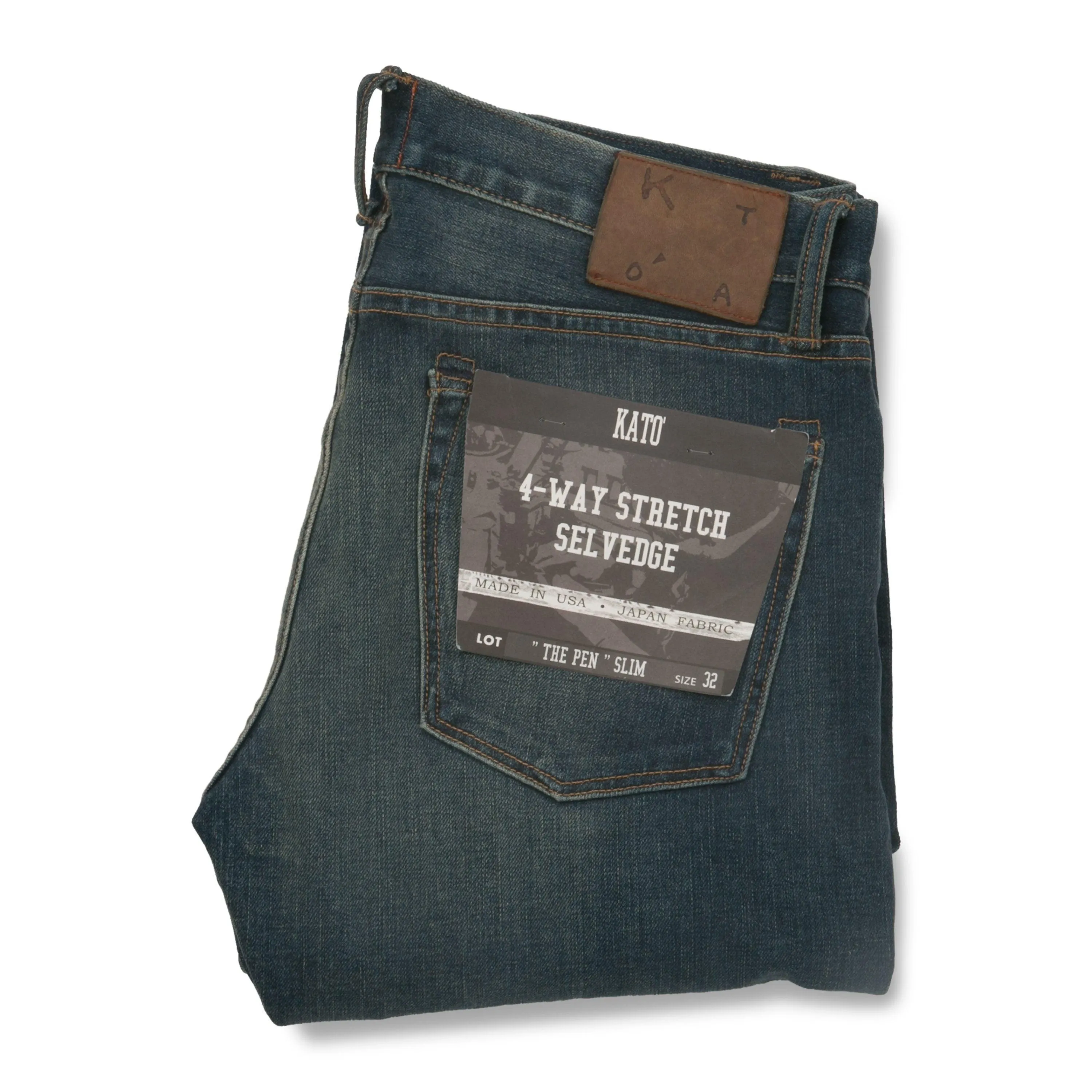 KATO 4-Way Stretch Selvedge The Pen Rain