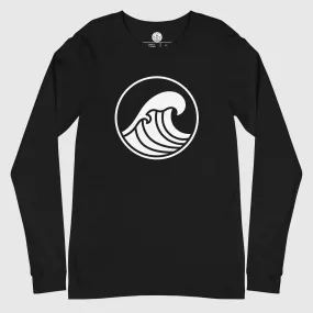 Men's Long Sleeve Tee - Wave