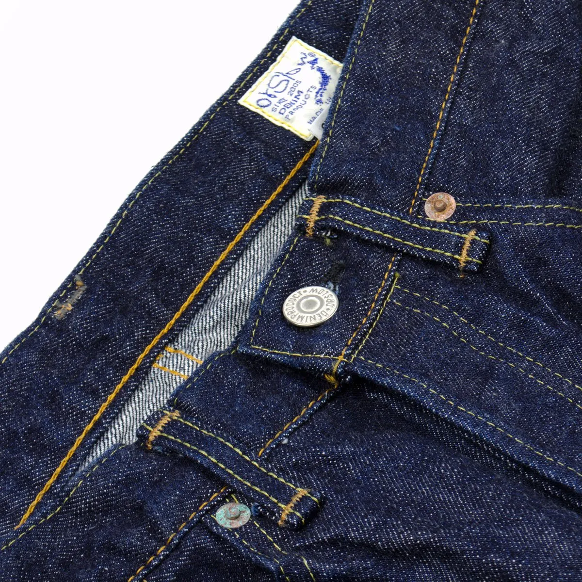 orSlow - Standard Selvedge Denim 105 - One Wash