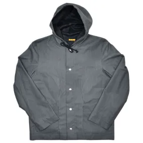 Peter Jensen - Waxed Cotton Unisex Rain Jacket - Black