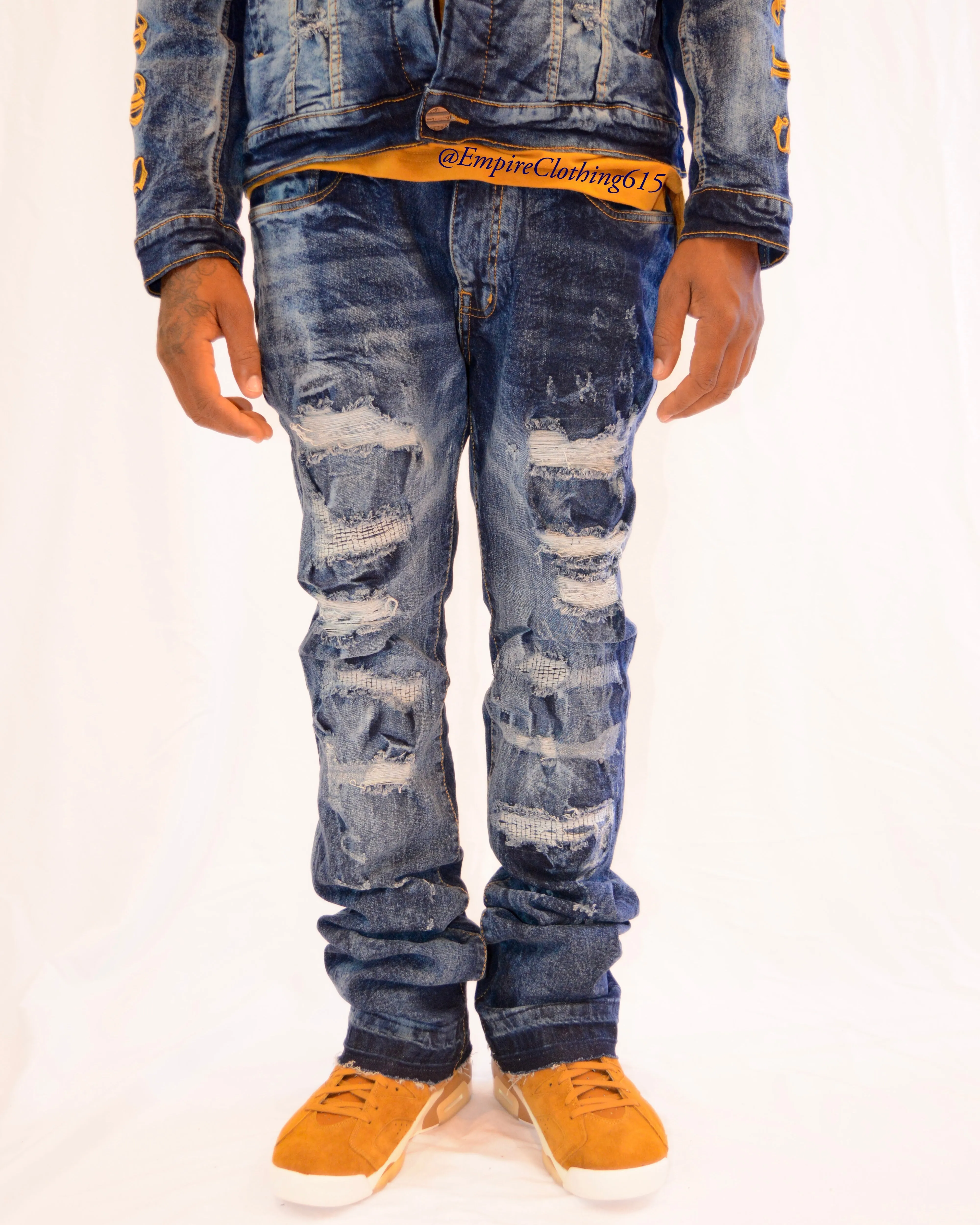 Saints X Sinners Stacked Denim Jeans