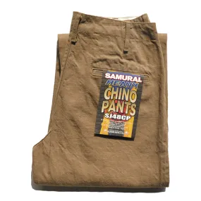 SAMURAI JEANS - (SJ48CP) Heavy Chino Wide Chinos