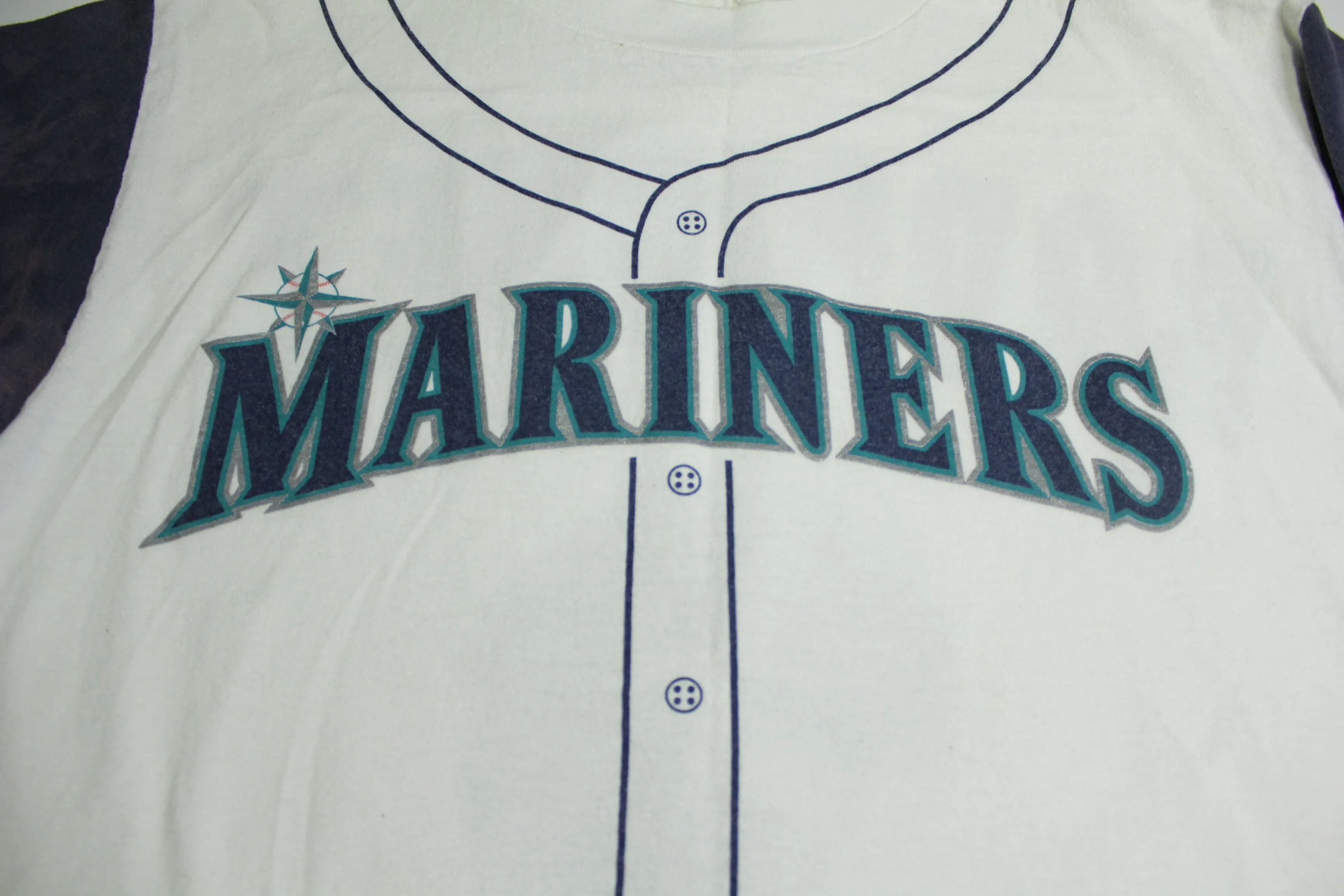 Seattle Mariners Alex Rodriguez Vintage 90's M's Baseball A-Rod #3 1997 T-Shirt