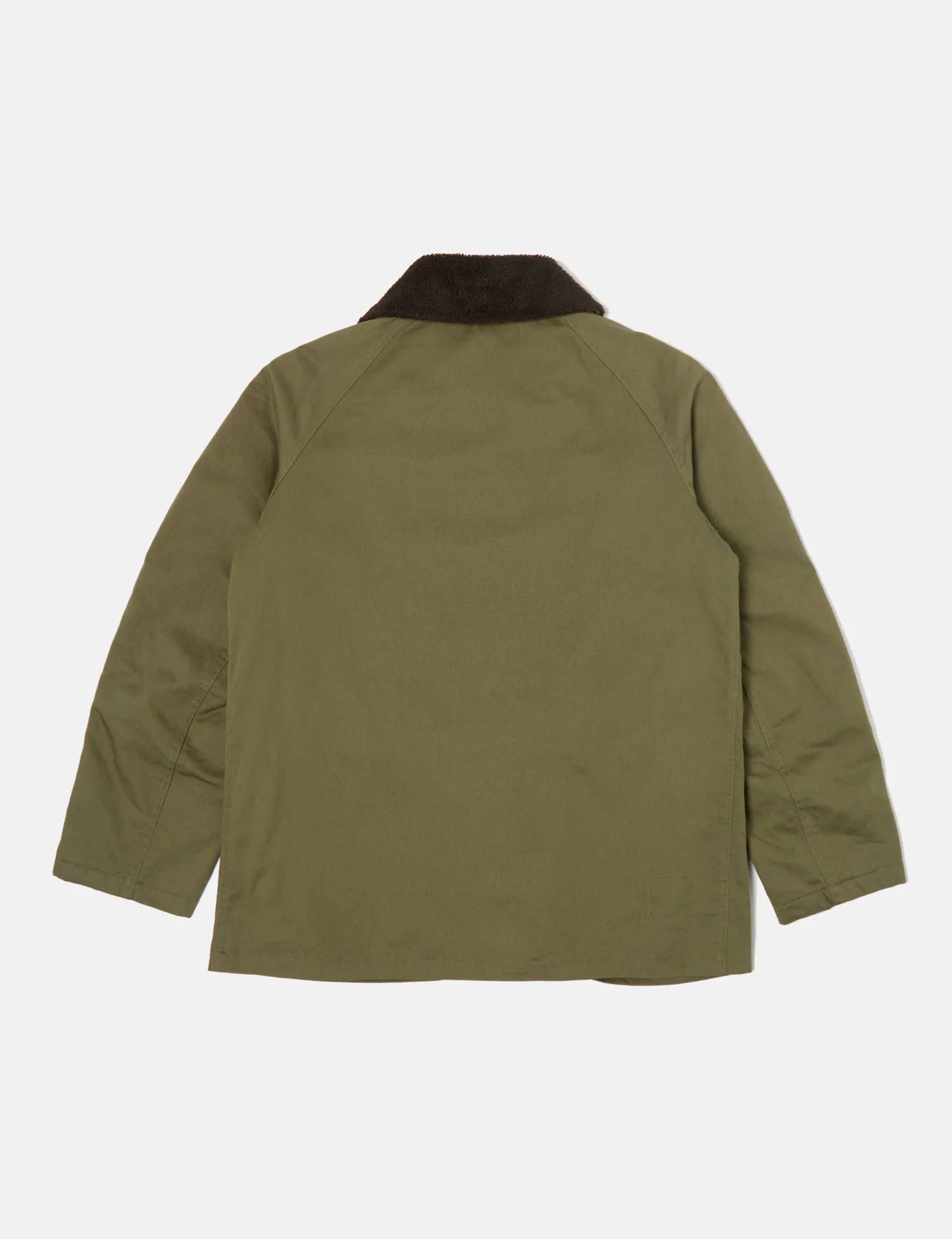 Universal Works Reversible Mackinaw Jacket - Light Olive Green